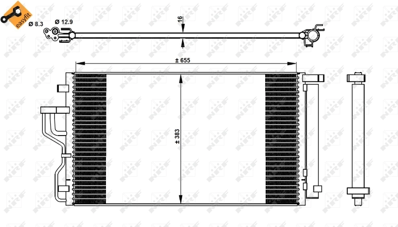 Radiator climatizare
