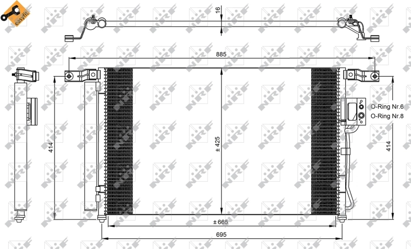 Radiator climatizare