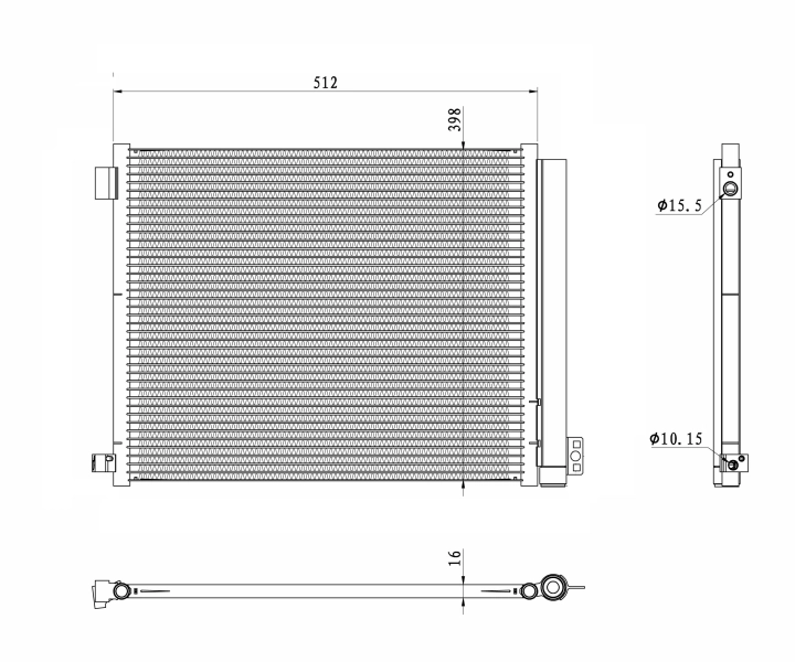 Radiator climatizare