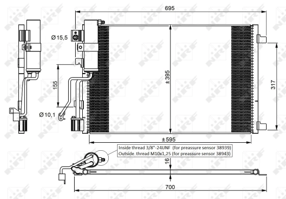 Radiator climatizare