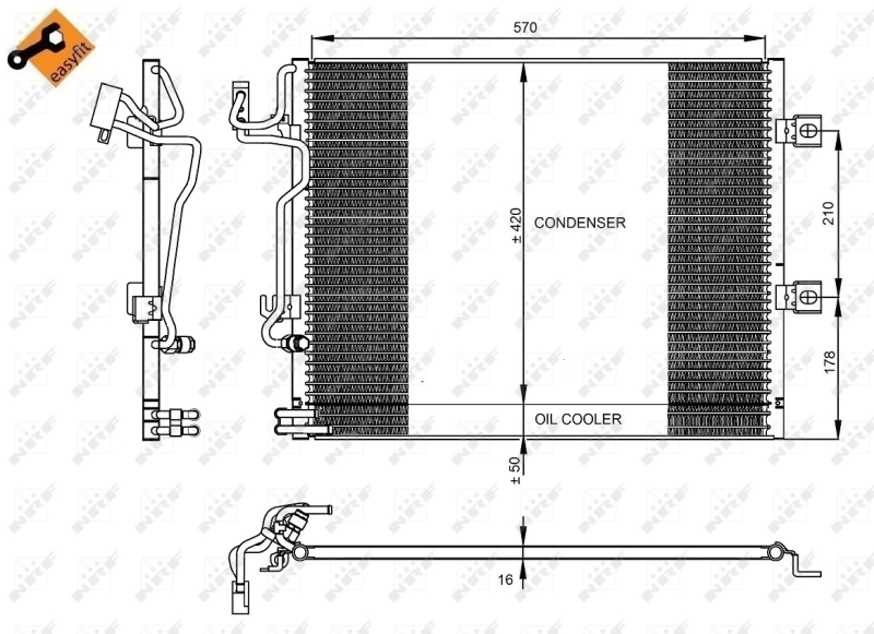 Radiator climatizare