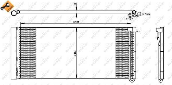 Radiator climatizare