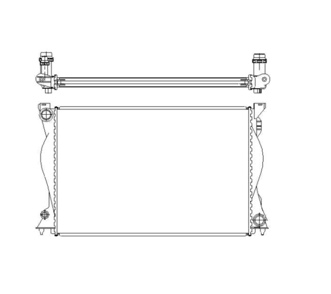Radiator racire motor