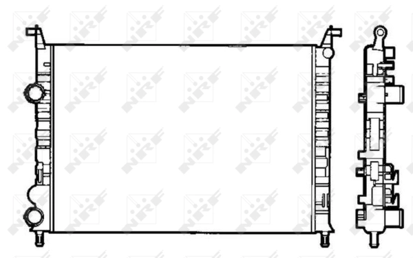 Radiator racire motor