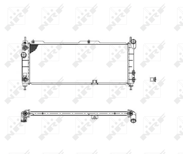 Radiator racire motor