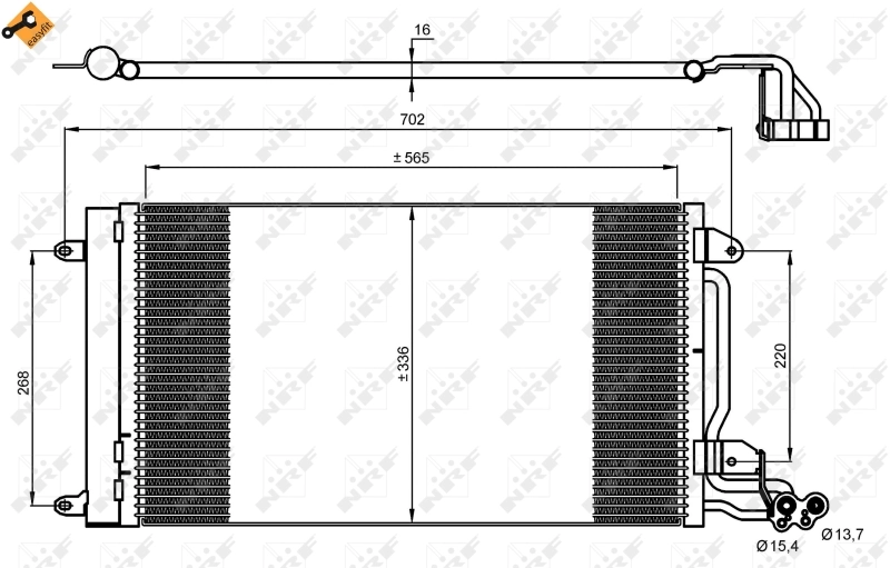 Radiator climatizare