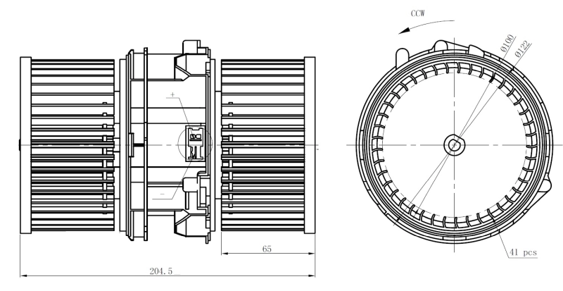 Ventilator habitaclu