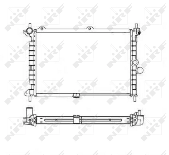 Radiator racire motor