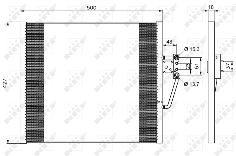 Radiator climatizare