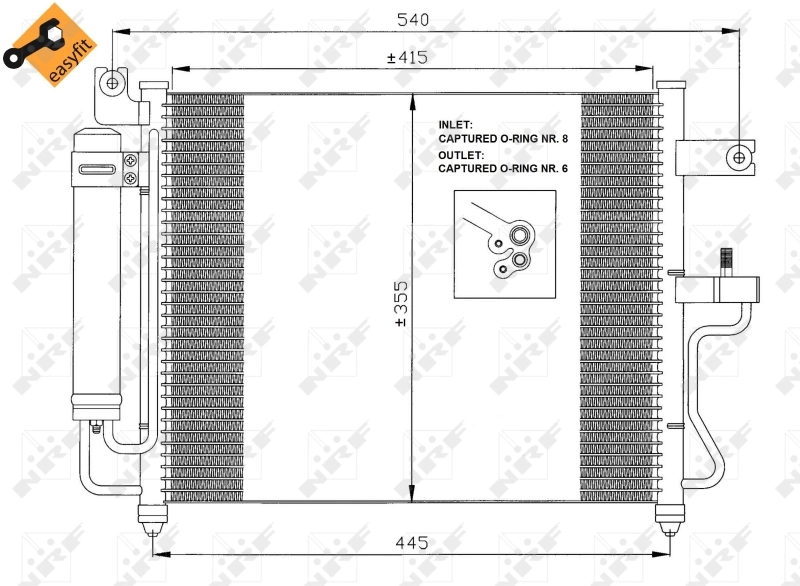 Radiator climatizare