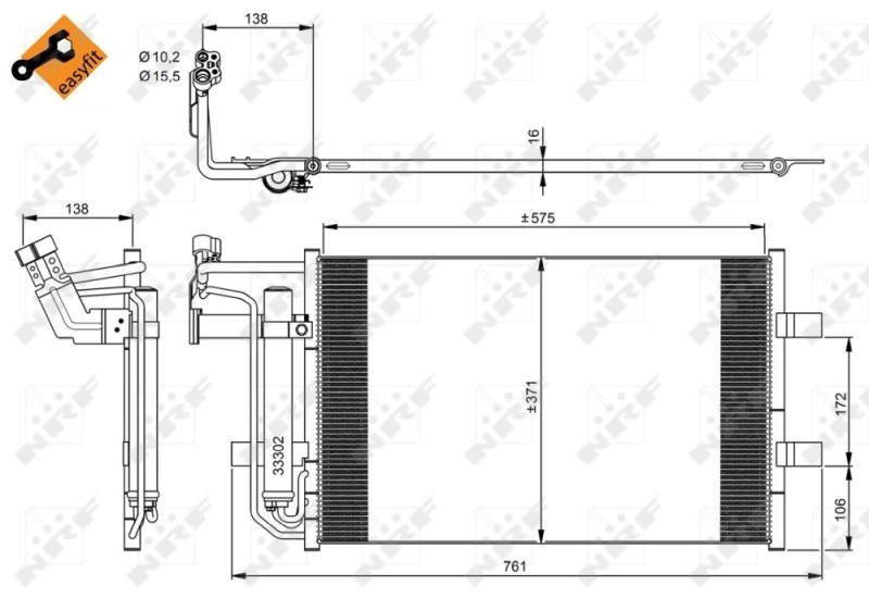 Radiator climatizare