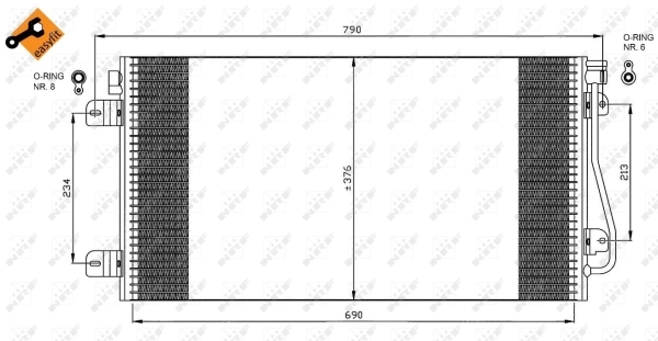 Radiator climatizare