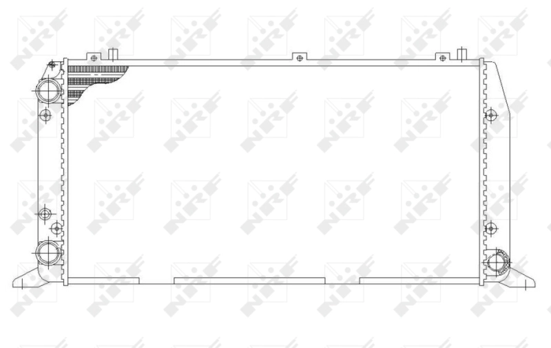 Radiator racire motor