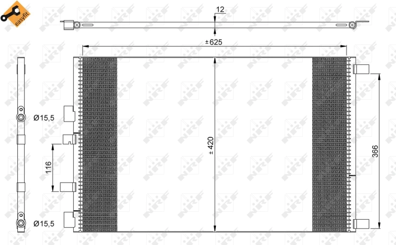Radiator climatizare