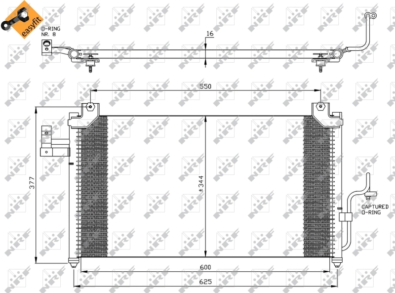 Radiator climatizare