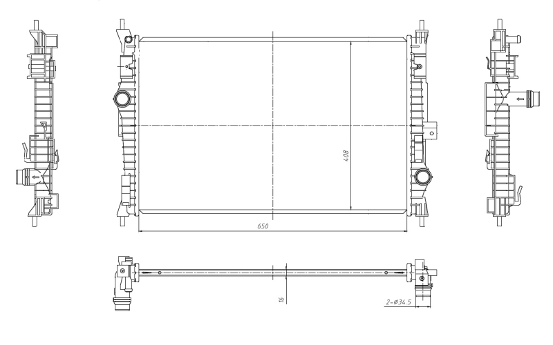 Radiator, racire motor