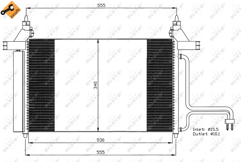 Radiator climatizare