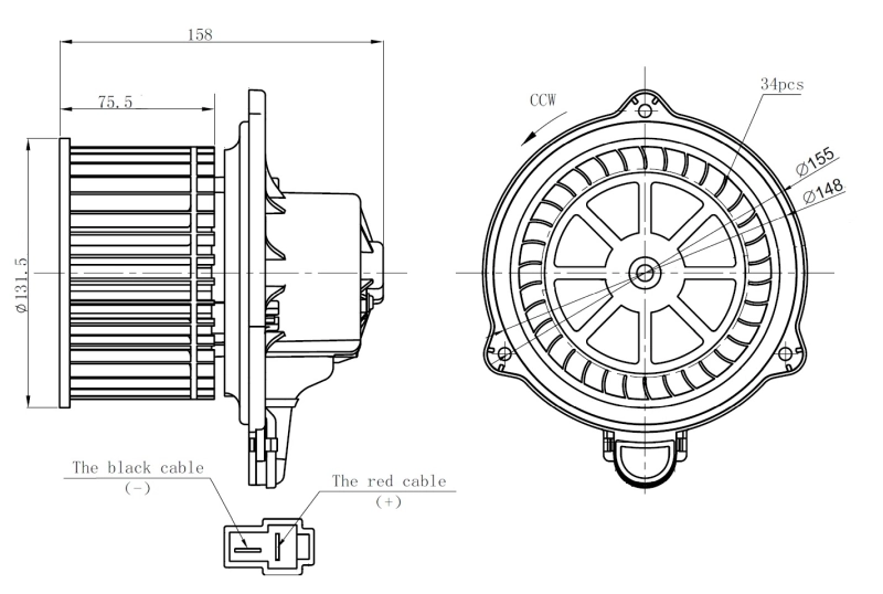 Ventilator habitaclu