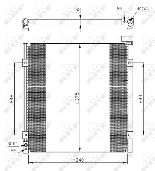 Radiator climatizare