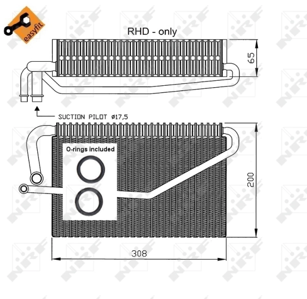Evaporator aer conditionat