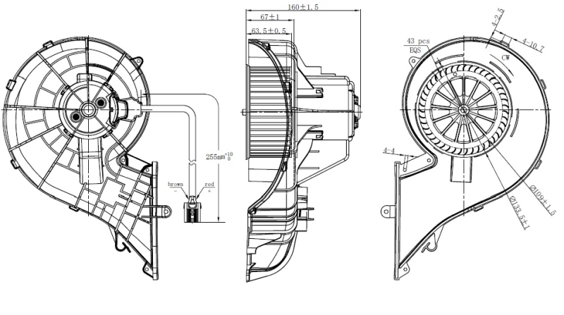 Ventilator habitaclu