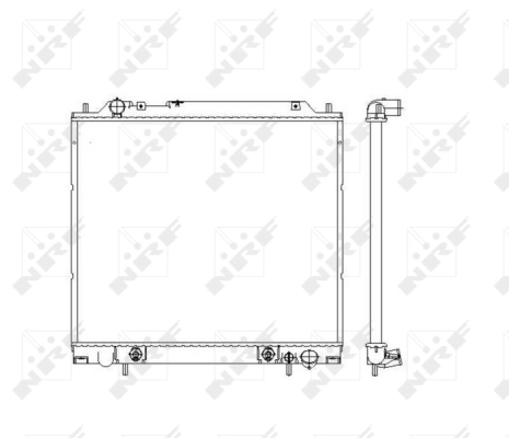 Radiator racire motor
