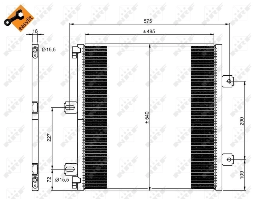 Radiator climatizare