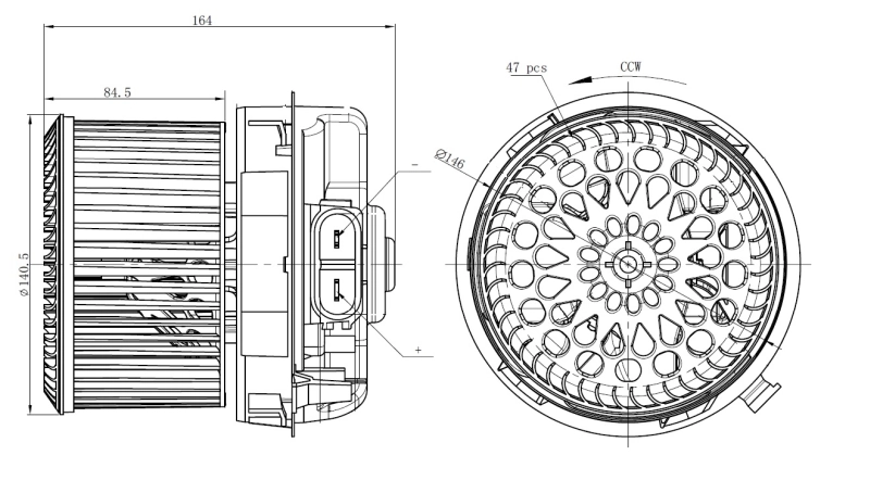 Ventilator habitaclu