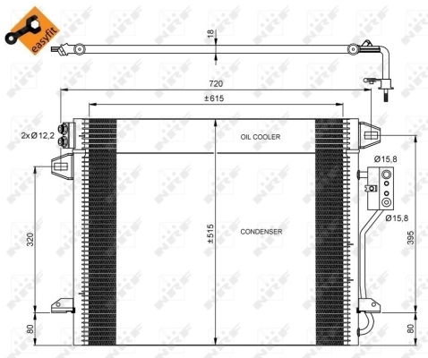 Radiator climatizare