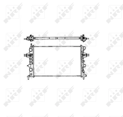 Radiator racire motor