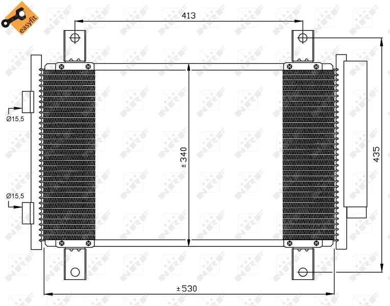 Radiator climatizare
