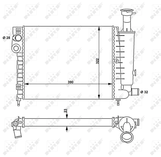 Radiator, racire motor