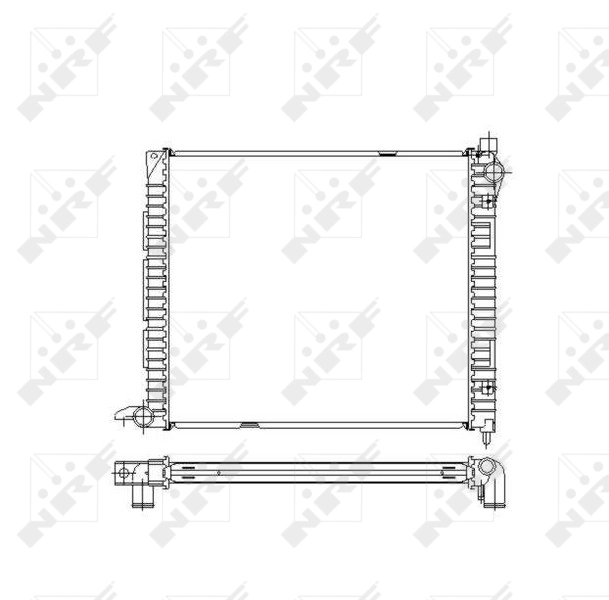 Radiator racire motor