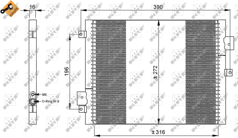 Radiator climatizare