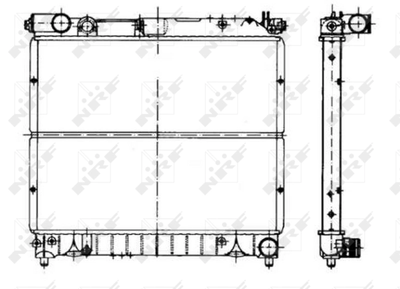 Radiator racire motor