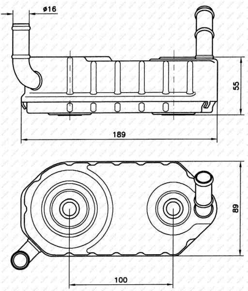 Radiator racire ulei cutie viteze automata