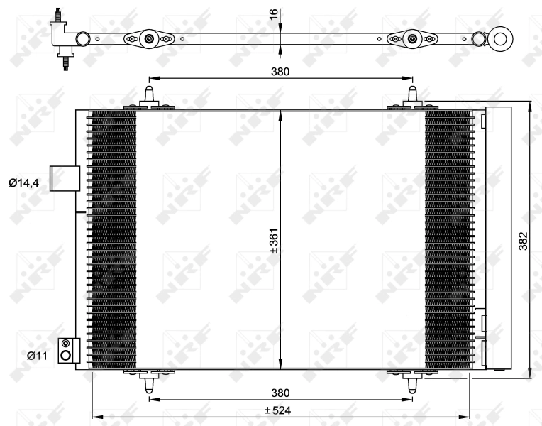 Radiator climatizare