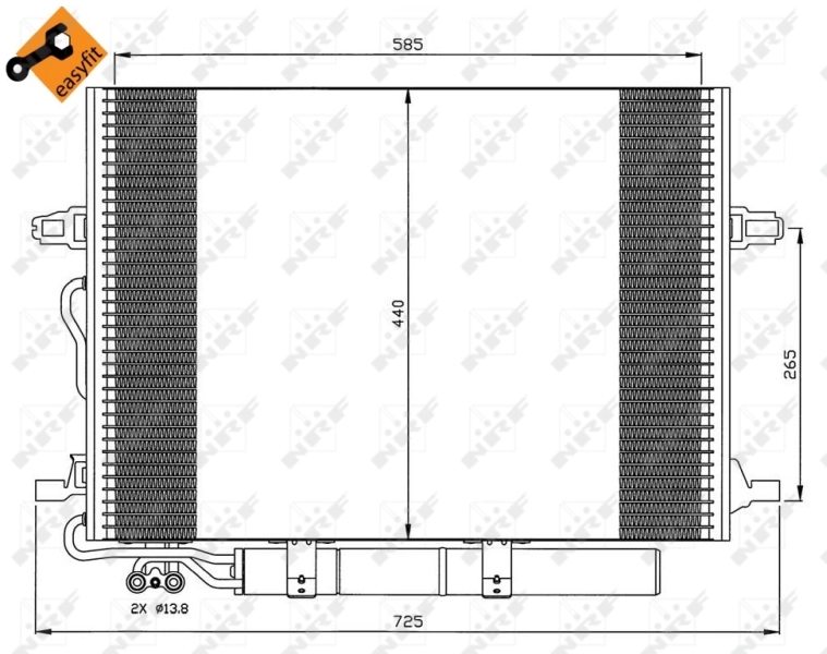 Radiator climatizare