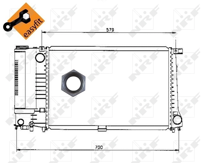 Radiator racire motor