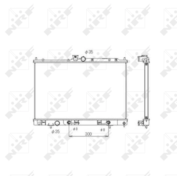 Radiator racire motor