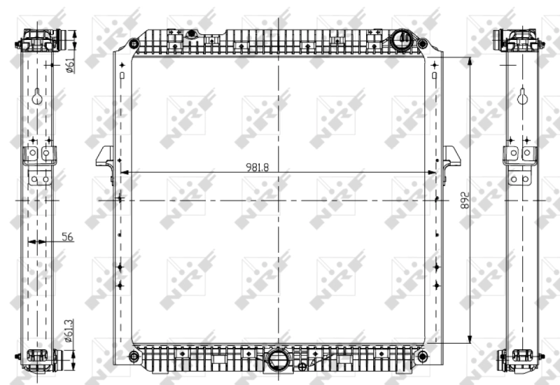 Radiator racire motor
