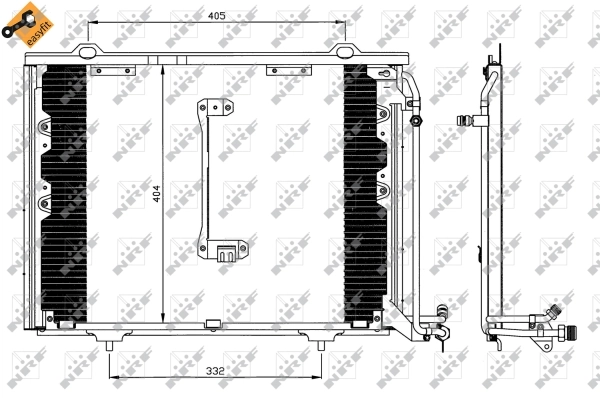 Radiator climatizare