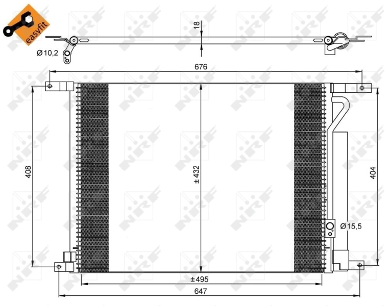 Radiator climatizare