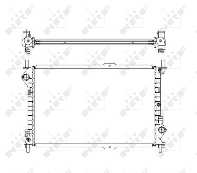 Radiator racire motor