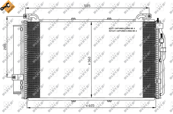 Radiator climatizare