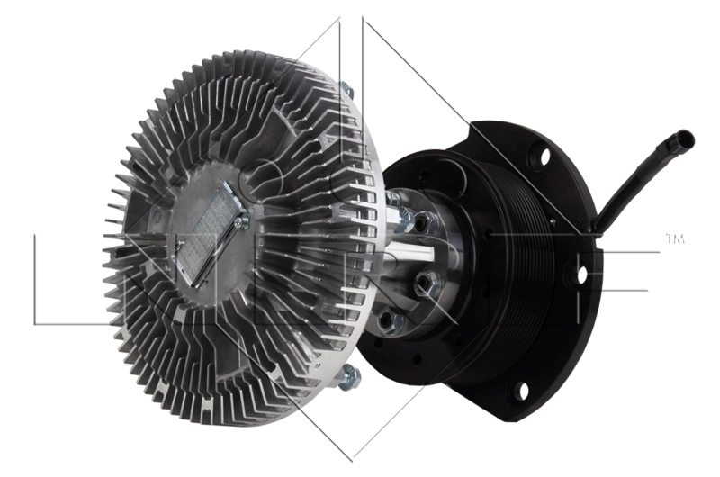 Cupla ventilator radiator