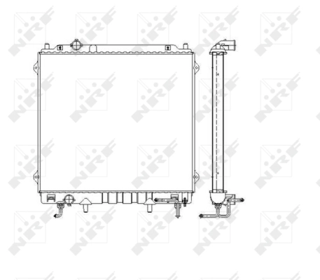 Radiator racire motor