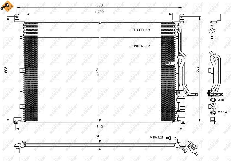 Radiator climatizare