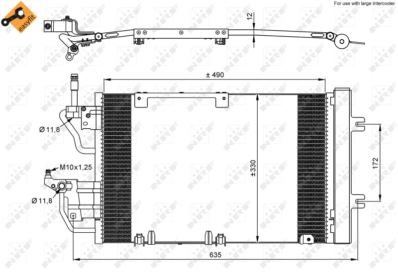 Radiator climatizare
