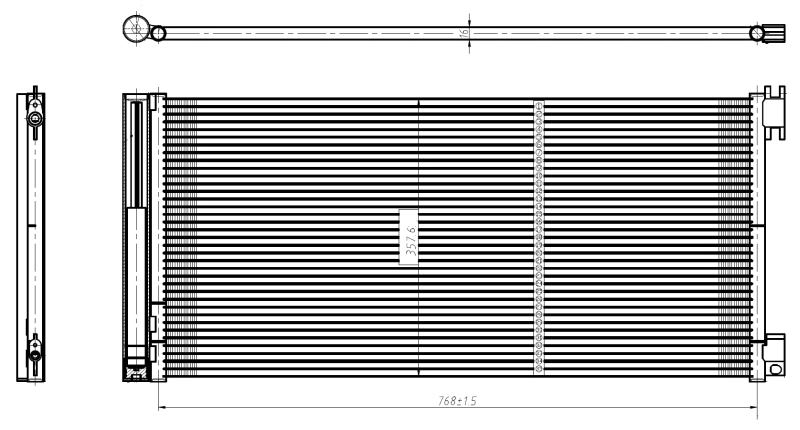 Radiator climatizare